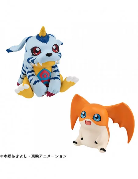 Digimon Adventure Estatuas PVC Look Up Gabumon&Patamon set 11 cm