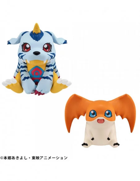 Digimon Adventure Estatuas PVC Look Up Gabumon&Patamon set 11 cm