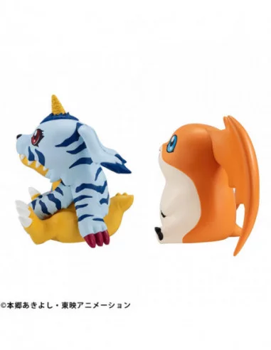 Digimon Adventure Estatuas PVC Look Up Gabumon&Patamon set 11 cm