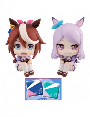 Uma Musume Pretty Derby Estatuas PVC Look Up Tokai Teio & MEjiro McQueen Limited Ver. 11 cm