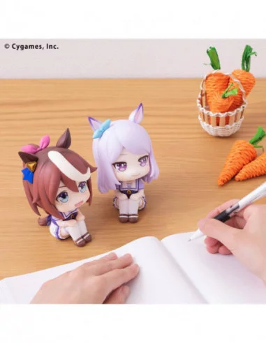 Uma Musume Pretty Derby Estatuas PVC Look Up Tokai Teio & MEjiro McQueen Limited Ver. 11 cm