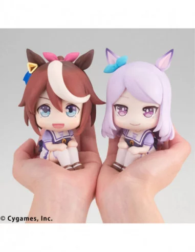 Uma Musume Pretty Derby Estatuas PVC Look Up Tokai Teio & MEjiro McQueen Limited Ver. 11 cm