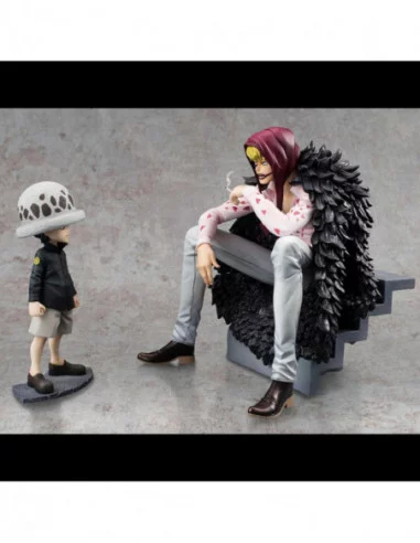 One Piece Estatua 1/8 Excellent Model Limited P.O.P. Corazon & Law Limited Edition 17 cm