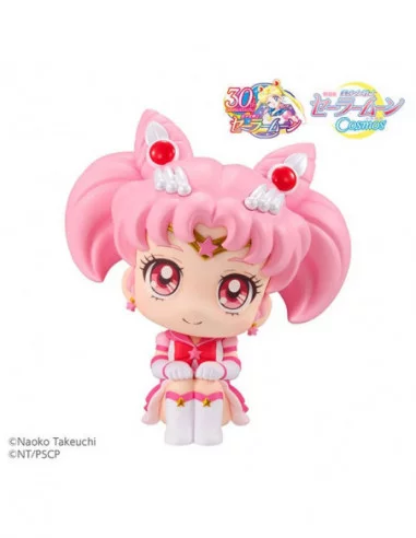 Sailor Moon Cosmos The Movie Estatua PVC Look Up Eternal Sailor Chibi Moon 11 cm