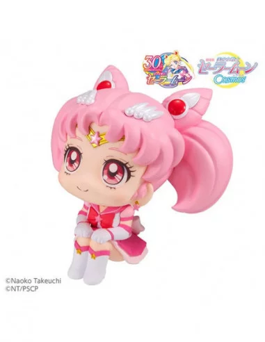 Sailor Moon Cosmos The Movie Estatua PVC Look Up Eternal Sailor Chibi Moon 11 cm