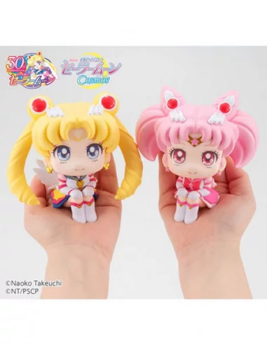 Sailor Moon Cosmos The Movie Estatua PVC Look Up Eternal Sailor Chibi Moon 11 cm