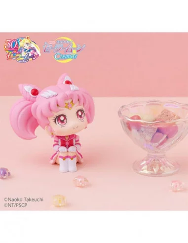 Sailor Moon Cosmos The Movie Estatua PVC Look Up Eternal Sailor Chibi Moon 11 cm