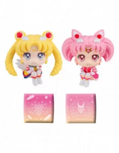 Sailor Moon Cosmos The Movie Look Estatuas PVC Look Up Eternal Sailor Moon & Eternal Sailor Chibi Moon LTD Ver. 11 cm