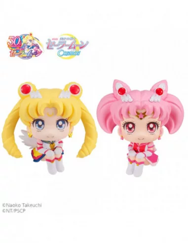 Sailor Moon Cosmos The Movie Look Estatuas PVC Look Up Eternal Sailor Moon & Eternal Sailor Chibi Moon LTD Ver. 11 cm