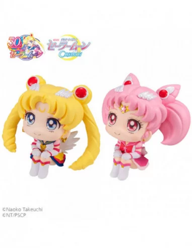 Sailor Moon Cosmos The Movie Look Estatuas PVC Look Up Eternal Sailor Moon & Eternal Sailor Chibi Moon LTD Ver. 11 cm
