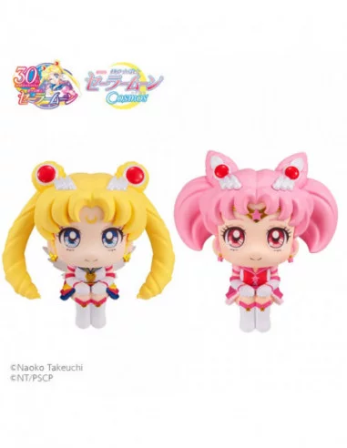 Sailor Moon Cosmos The Movie Look Estatuas PVC Look Up Eternal Sailor Moon & Eternal Sailor Chibi Moon LTD Ver. 11 cm