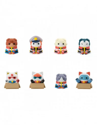 Mobile Suit Gundam Mega Cat Project Figuras 3 cm Nyandam We are the Earth Federation Forces Surtido (8)