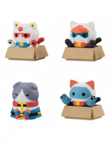 Mobile Suit Gundam Mega Cat Project Figuras 3 cm Nyandam We are the Earth Federation Forces Surtido (8)