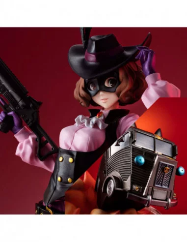 Persona 5 Royal Estatua PVC Lucrea Noir (Haru Okumura) & Morgana Car 24 cm