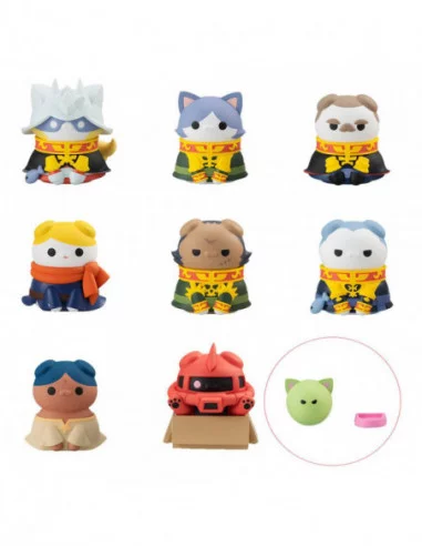 Mobile Suit Gundam Mega Cat Project Figuras Nyandam We are the Principality of Zeon Special Set 3 cm