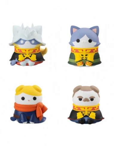 Mobile Suit Gundam Mega Cat Project Figuras Nyandam We are the Principality of Zeon Special Set 3 cm