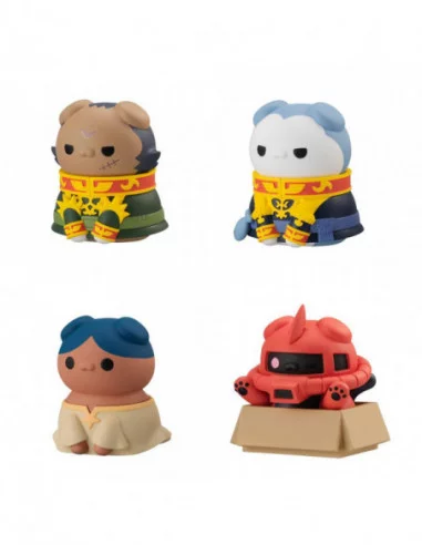 Mobile Suit Gundam Mega Cat Project Figuras Nyandam We are the Principality of Zeon Special Set 3 cm