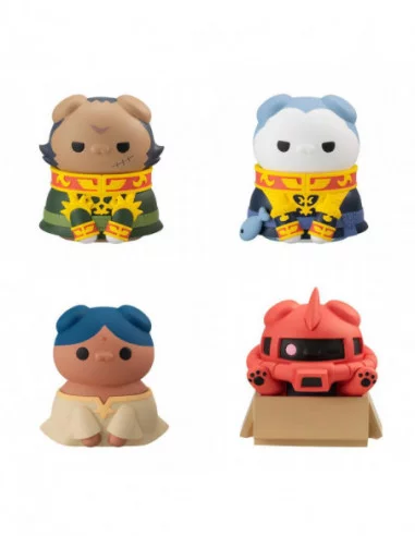 Mobile Suit Gundam Mega Cat Project Figuras Nyandam We are the Principality of Zeon Special Set 3 cm