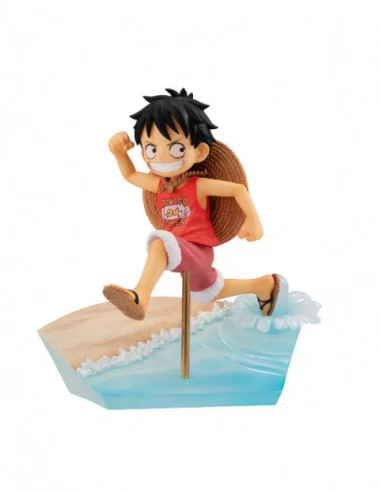 One Piece Serie G.E.M. Estatua PVC Monkey D. Luffy Run! Run! Run! 12 cm