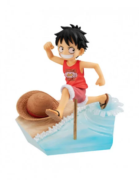 One Piece Serie G.E.M. Estatua PVC Monkey D. Luffy Run! Run! Run! 12 cm