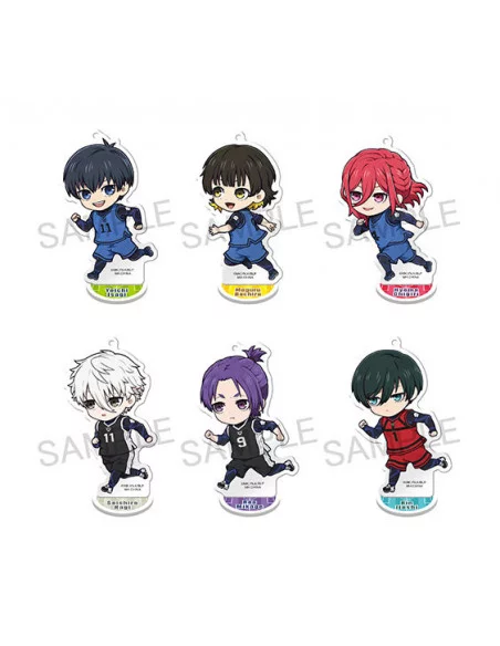 Blue Lock Figuras acrílico TokoToko Mascot 7 cm Expositor (6)