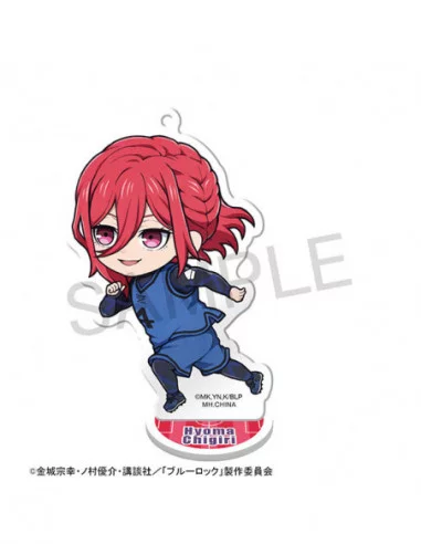 Blue Lock Figuras acrílico TokoToko Mascot 7 cm Expositor (6)