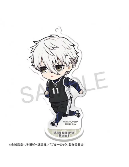 Blue Lock Figuras acrílico TokoToko Mascot 7 cm Expositor (6) Blue Lock Figuras acrílico TokoToko Mascot 7 cm Expositor (6)