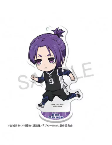 Blue Lock Figuras acrílico TokoToko Mascot 7 cm Expositor (6)