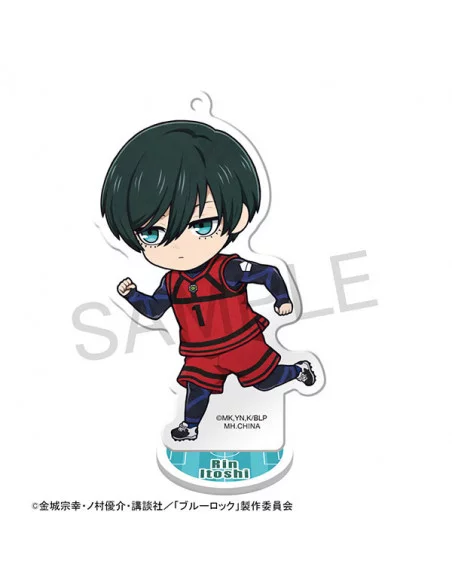 Blue Lock Figuras acrílico TokoToko Mascot 7 cm Expositor (6) Blue Lock Figuras acrílico TokoToko Mascot 7 cm Expositor (6)