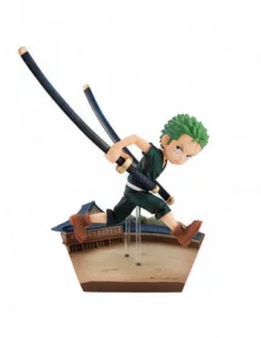 One Piece Serie G.E.M. Estatua PVC Roronoa Zoro Run! Run! Run! 14 cm