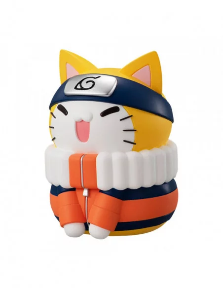 Naruto Shippuden Mega Cat Project Figuras Nyaruto! Reboot Team 7 Special Set 10 cm