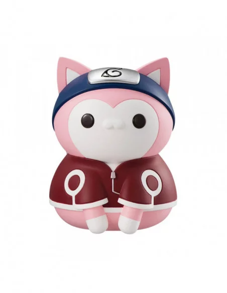 Naruto Shippuden Mega Cat Project Figuras Nyaruto! Reboot Team 7 Special Set 10 cm