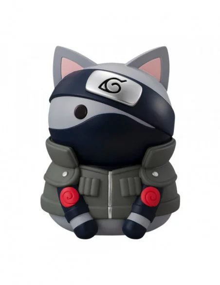 Naruto Shippuden Mega Cat Project Figuras Nyaruto! Reboot Team 7 Special Set 10 cm