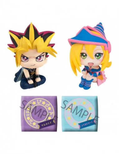 Yu-Gi-Oh! Duel Monsters Estatuas PVC Look Up Yami Yugi & Dark Magician Girl Set 11 cm