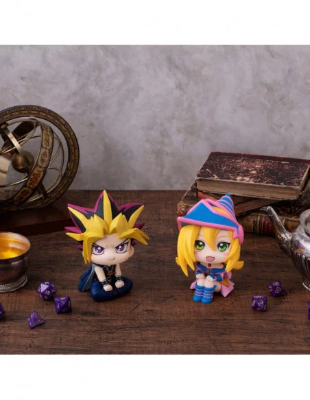 Yu-Gi-Oh! Duel Monsters Estatuas PVC Look Up Yami Yugi & Dark Magician Girl Set 11 cm