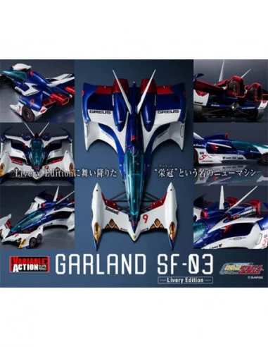 Future GPX Cyber Formula Vehículo 1/24 Variable Action Variations Saga Garland SF - 03 Livery Edition 18 cm