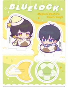 Blue Lock Acryl Stand Buddycolle Good Night Ver. 1 Yoichi Isagi & Meguru Bachira 14 cm