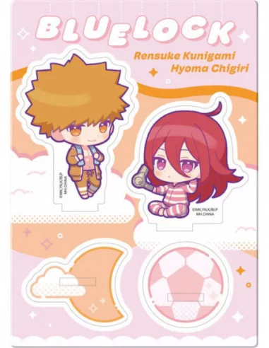 Blue Lock Acryl Stand Buddycolle Good Night Ver. 2 Rensuke Kunigami & Hyoma Chigiri 14 cm