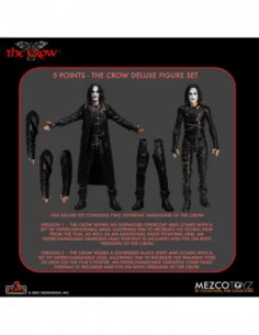 The Crow Figuras 5 Points The Crow Deluxe Set 9 cm 2