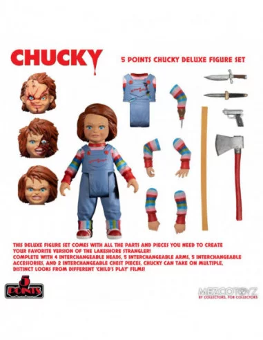Chucky el muñeco diabólico Figura 5 Points Muñeco Chucky 10 cm