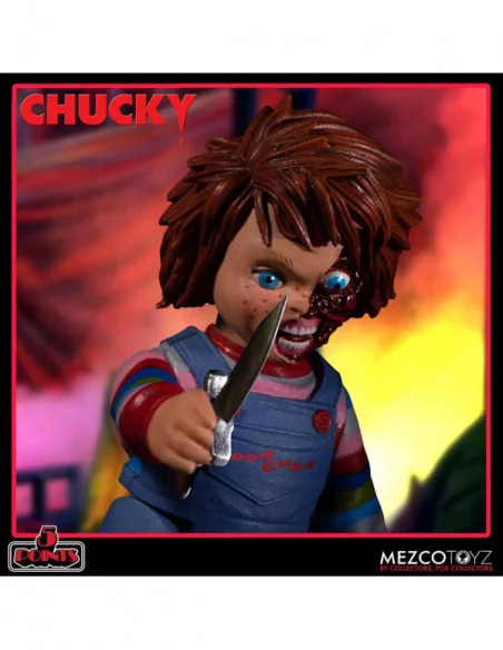Chucky el muñeco diabólico Figura 5 Points Muñeco Chucky 10 cm Chucky el muñeco diabólico Figura 5 Points Muñeco Chucky 10 cm