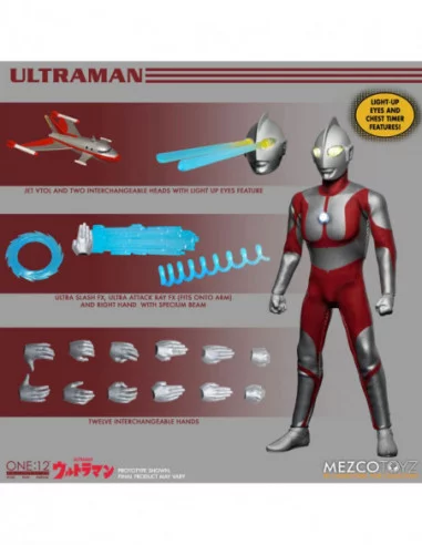Ultraman Figura con luz 1/12 DUltraman 16 cm