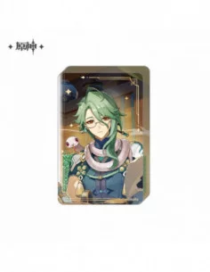 Genshin Impact Adorno acrílico con purpurina Baizhu 8,5 cm