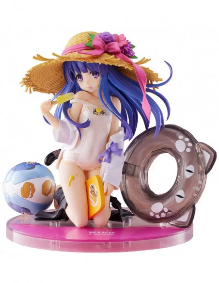Higurashi: When They Cry - Sotsu Estatua PVC 1/7 Rika Furude: Night Pool Ver. 14 cm