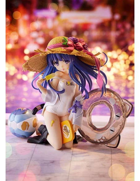 Higurashi: When They Cry - Sotsu Estatua PVC 1/7 Rika Furude: Night Pool Ver. 14 cm