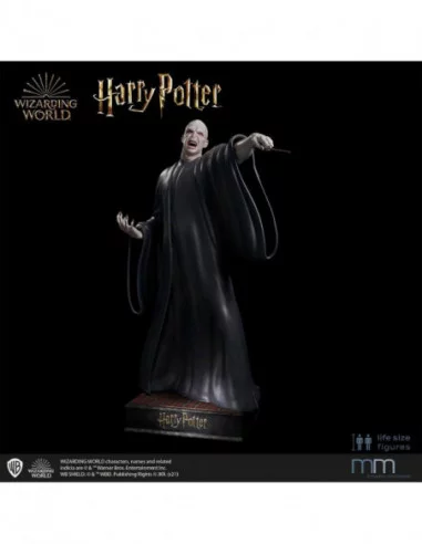 Harry Potter y las reliquias de la Muerte Estatua tamaño real Voldemort 211 cm