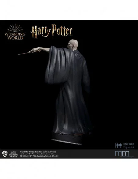 Harry Potter y las reliquias de la Muerte Estatua tamaño real Voldemort 211 cm
