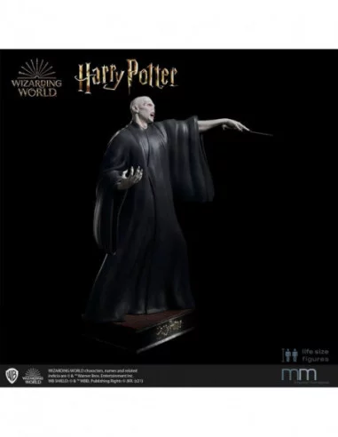 Harry Potter y las reliquias de la Muerte Estatua tamaño real Voldemort 211 cm