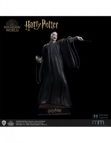 Harry Potter y las reliquias de la Muerte Estatua tamaño real Voldemort 211 cm