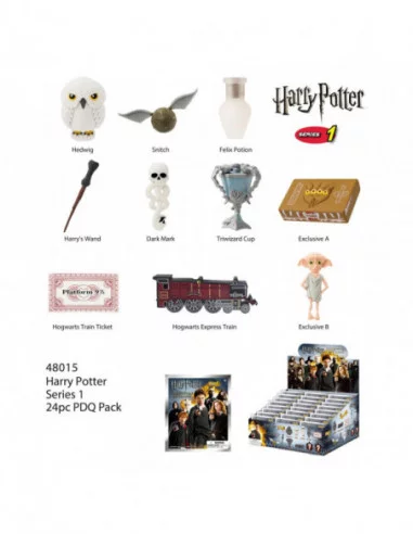 Harry Potter Colgantes PVC Series 1 Expositor (24)